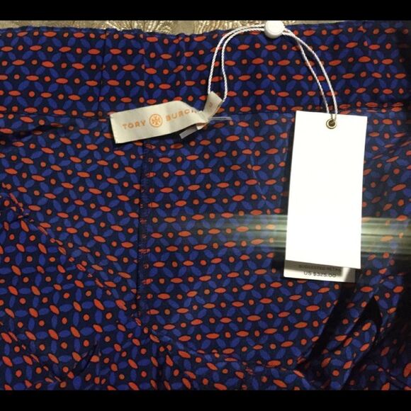 New TORY BURCH $325 Talia All Silk Pull-on Pants - Picture 3 of 10